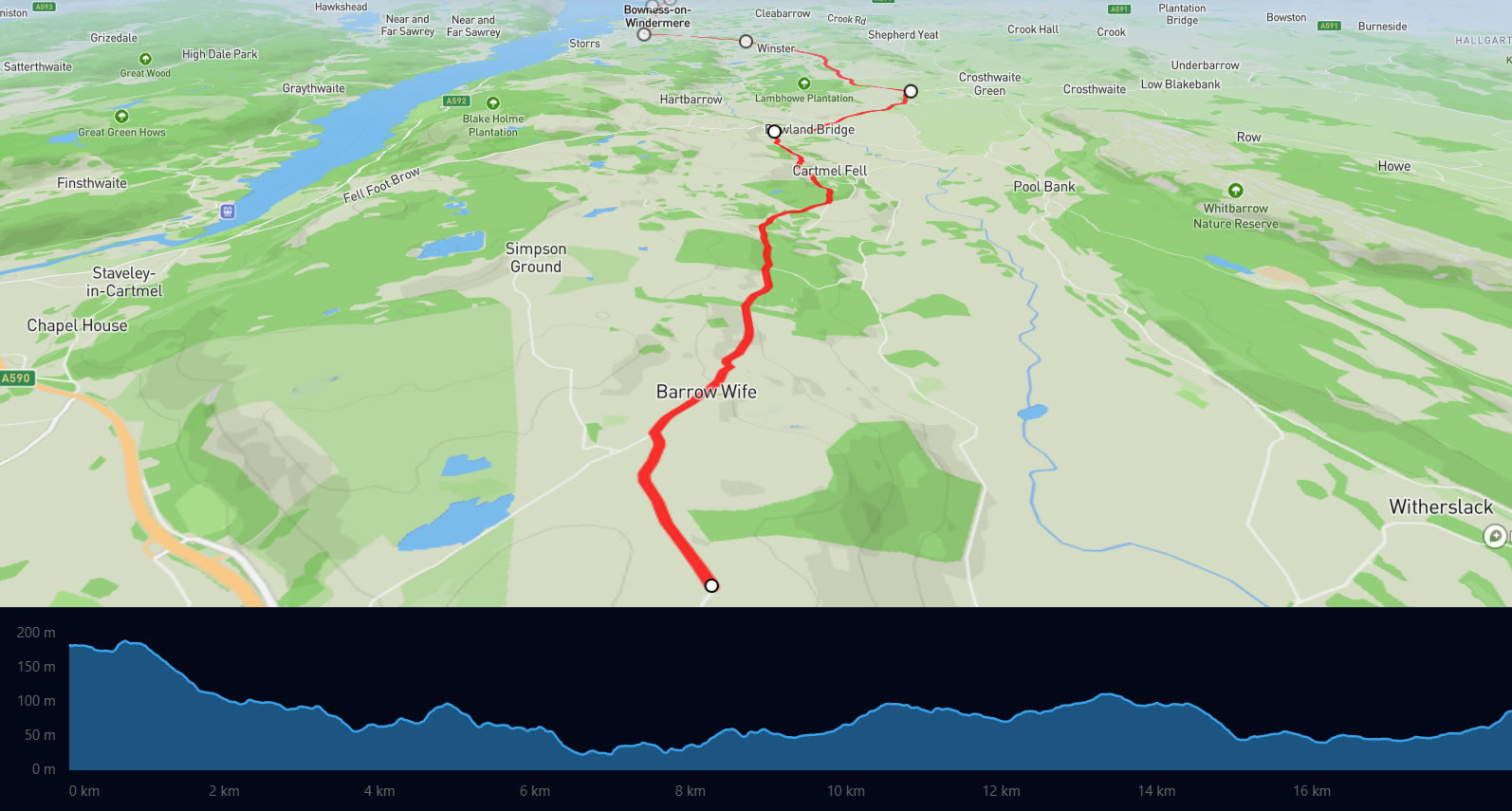 Bowness on Windermere Map