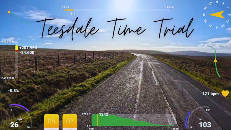 Teesdale Time Trial Indoor Cycling Video