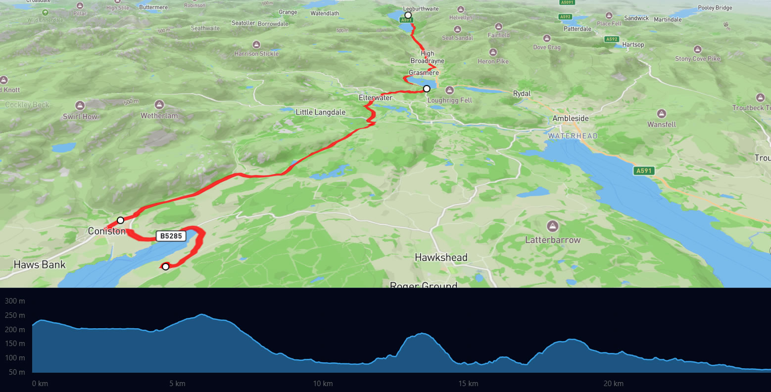 Coniston Water 23 Map