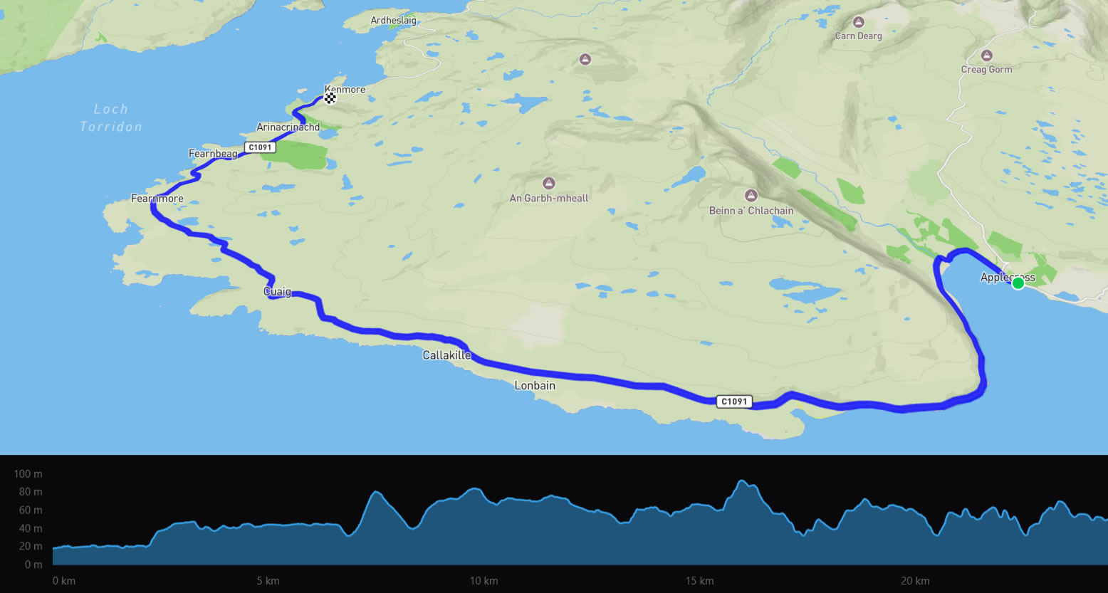 Applecross Map