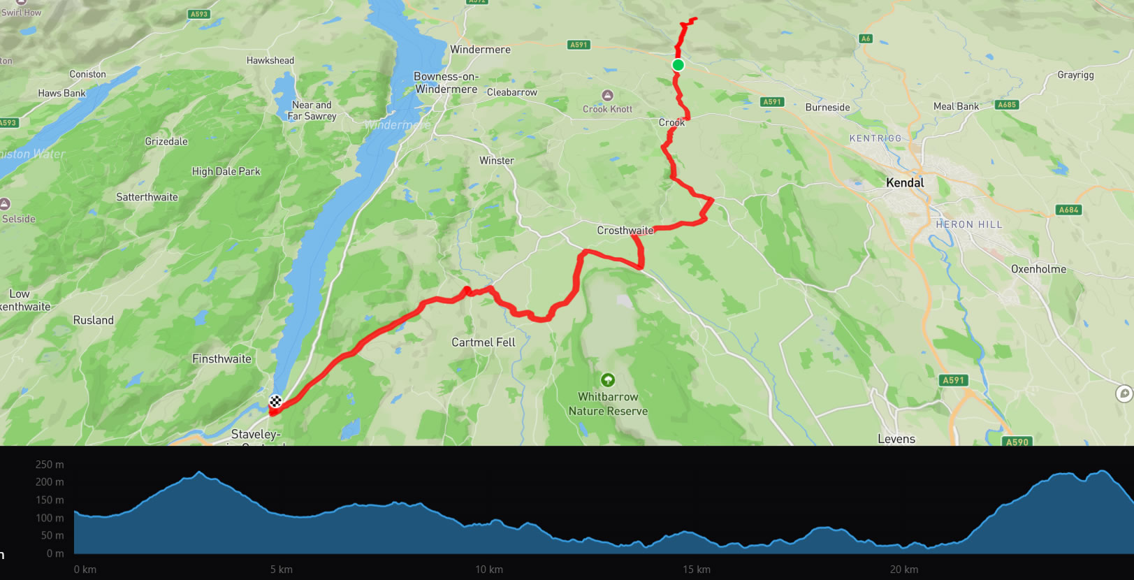 Lyth and Winster Valley's Map