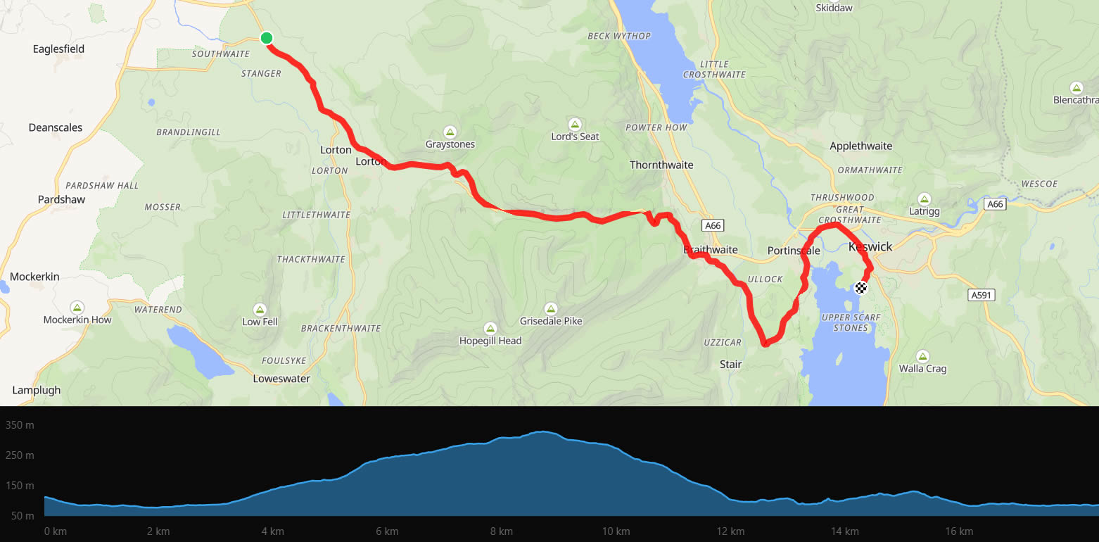 Whinlatter Pass Map